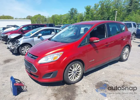 2018 Ford C-Max Hybrid Se из США, поврежденный, VIN 1FADP5AU7JL104146